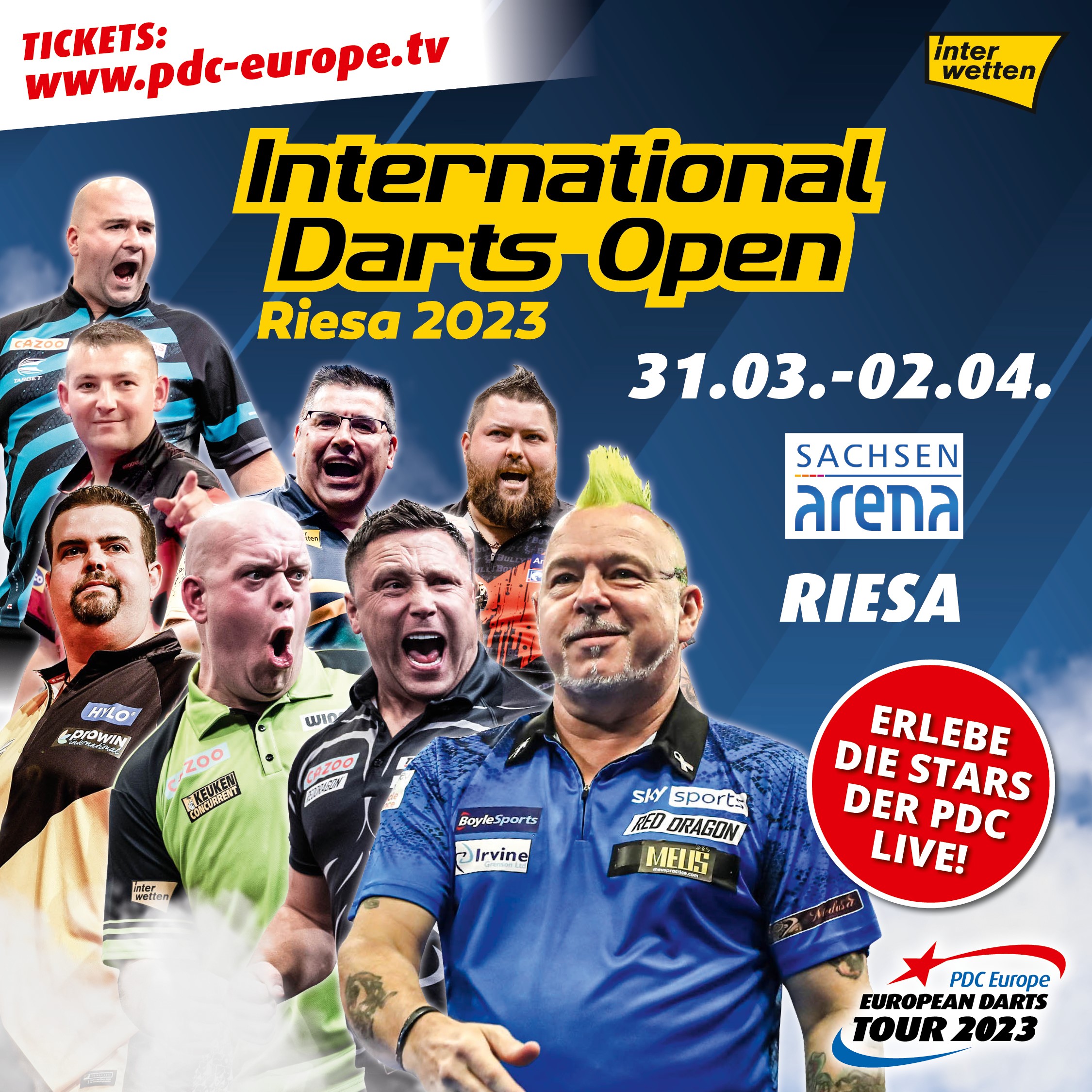 International Darts Open Riesa 2023 SACHSENarena Veranstaltungen